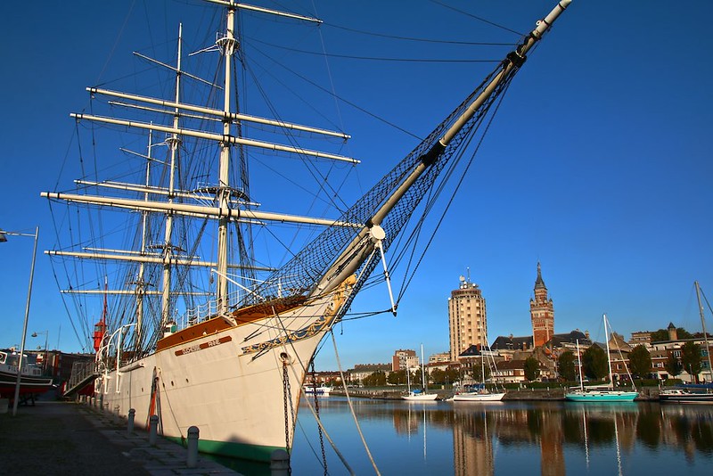 Le trois mats Duchesse Anne à Dunkerque à visiter