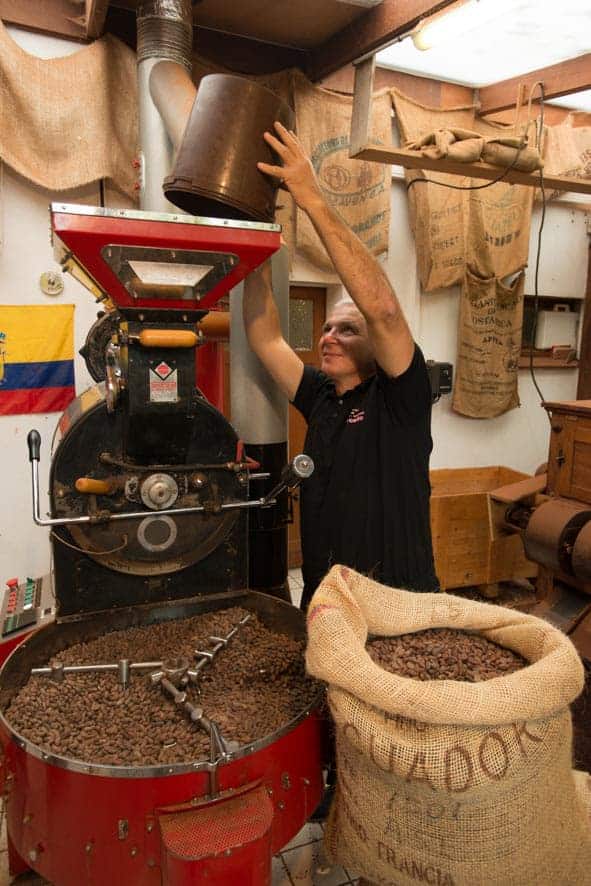 visite de la chocolaterie de beussent