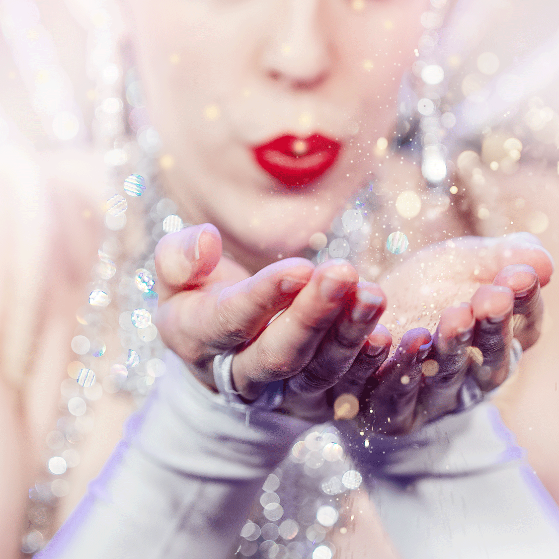 Paillettes du spectacle de Noël