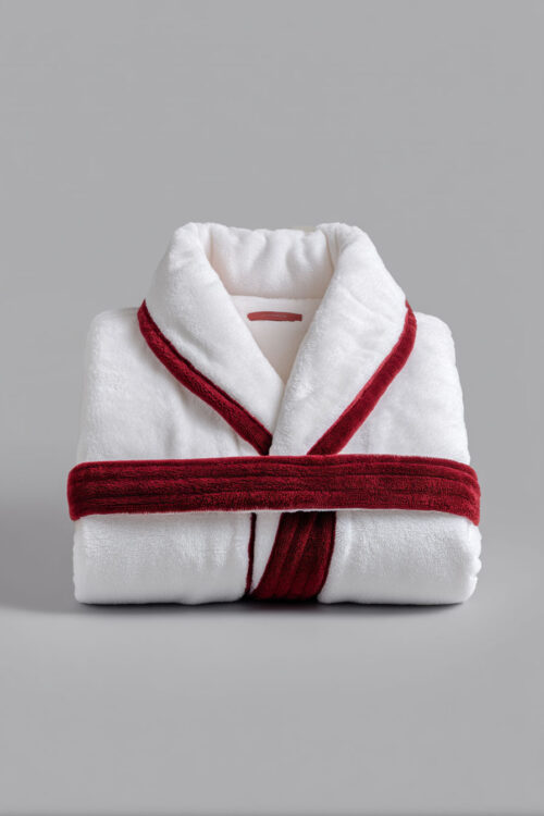 Pearl White Bathrobe