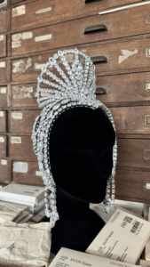 accessoire cabaret coiffe de showgirl