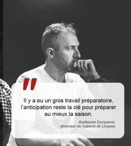 Guillaume Cocquerel, directeur du Cabaret de Licques